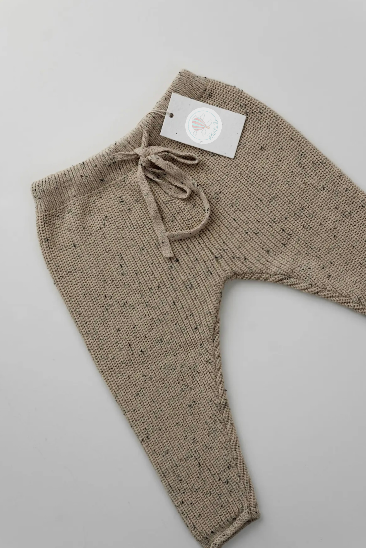 Speckled Oak Knit Pants